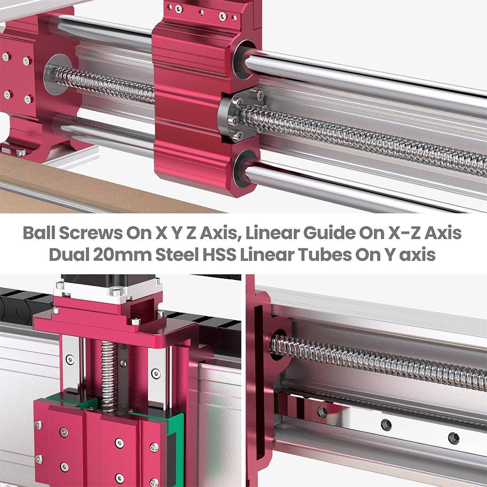 NBX-5040 CNC Router Machine for Wood Acrylic Aluminum Engraving