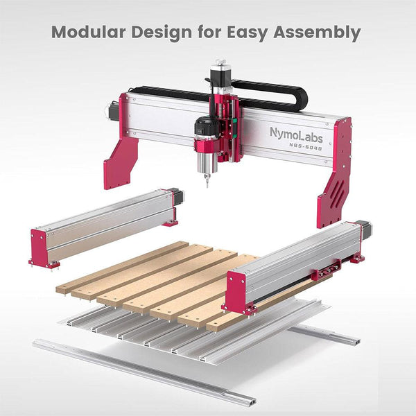 NBS-6040 CNC Router Machine for Wood Acrylic Aluminum Engraving