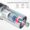 710W CNC Spindle Motor with Speed Display, 6-Speed Adjustable, 7000–30000 RPM, 65mm Diameter, 1/4" ER11 Collet,for  Most CNC Milling Machines 110V/220V