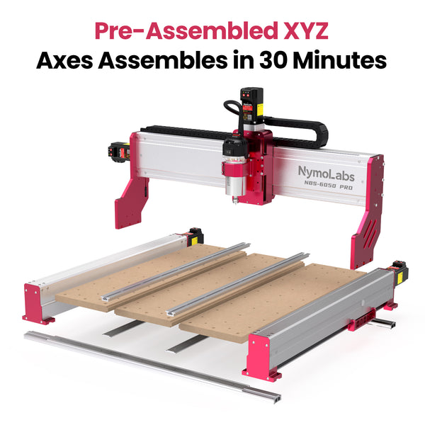 [2026 NEW]NBS-6050 PRO CNC Router for Wood, Acrylic & Aluminum