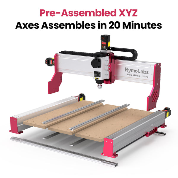 [2026 NEW] NBS-6050 Ultra CNC Router Machine for Wood Acrylic Aluminum Engraving