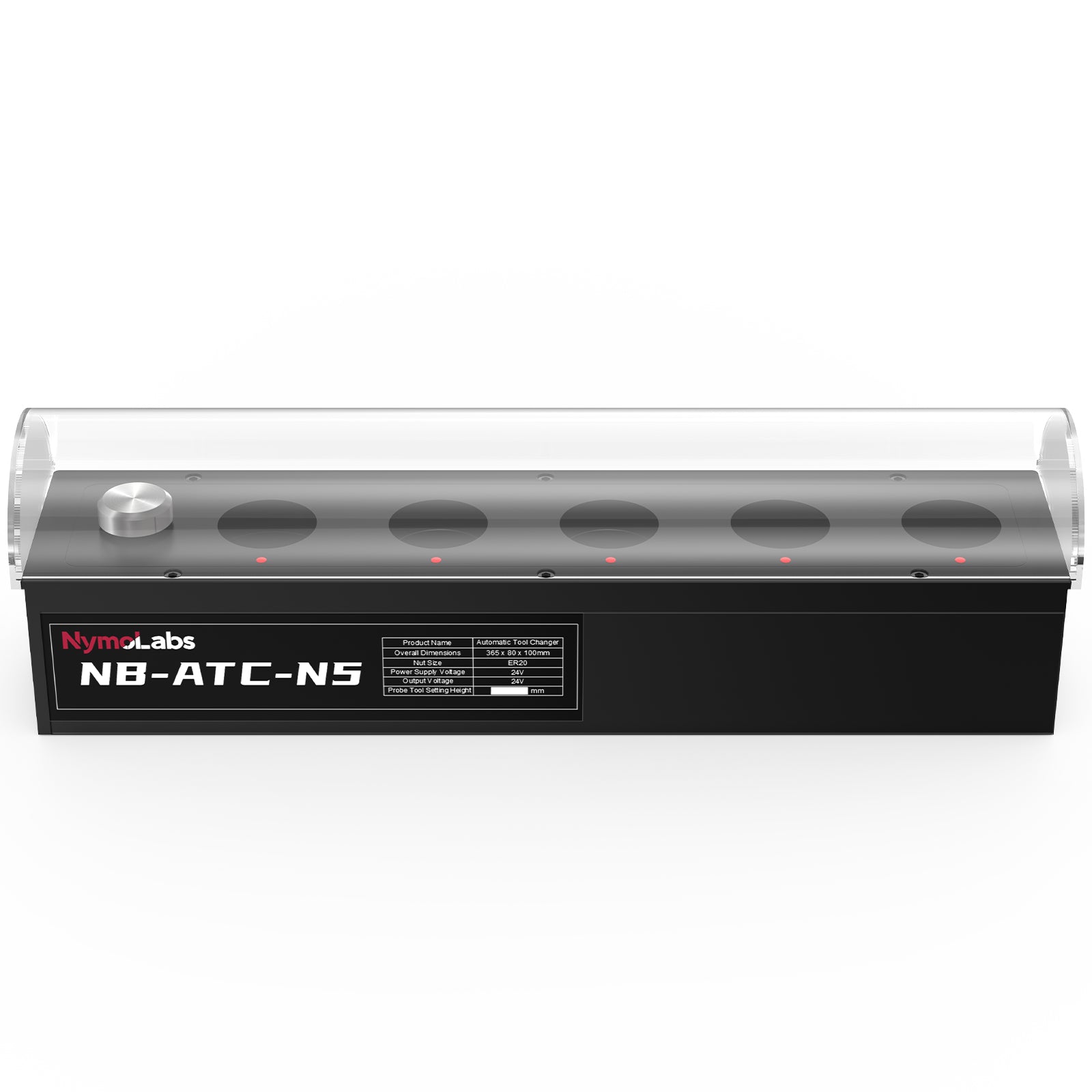 [2026 NEW] NB-ATC-N5 Tool Magazine with Integrated Tool Probe (Compatible Only with NymoLabs NB4 Control System)