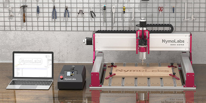 NymoLabs NBS-6040 CNC Router Machine – 610×410mm, 710W Spindle, Wood ...