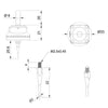 NB-3DTP-NO 3D Touch Probe (NPN-NO) for 3-Wire Interface, Compatible with GRBL & Mach3 Systems